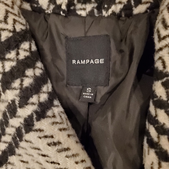Rampage Jackets & Coats 46 Rampage Plaid Pea Coatwinter Coat Poshmark
